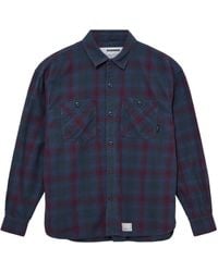 Neighborhood - Savage Tartan-Check Shirt - Lyst