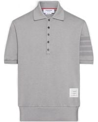 Thom Browne - Ottoman-Bar Top Polo - Lyst