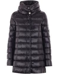 Herno - Long-Sleeved Down Jacket - Lyst