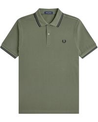 Fred Perry - Solid Color Polo Shirt - Lyst
