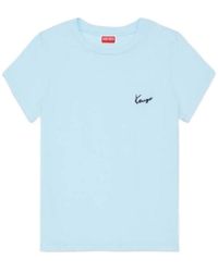 KENZO - Script Logo T-Shirt - Lyst