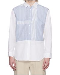 Comme des Garçons - Lapel Long Sleeve Shirt - Lyst