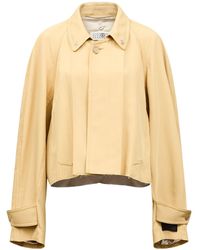MM6 by Maison Margiela - Twill Jacket - Lyst