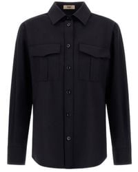 Herno - Flap-Pocket Buttoned Shirt - Lyst