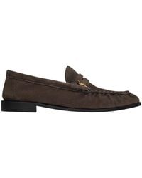 Saint Laurent - Le Loafer Slip-On Flat Shoes - Lyst