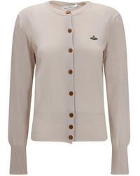 Vivienne Westwood - Bea Wool Button-Up Cardigan - Lyst