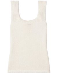 KHAITE - Wil Sleeveless Knit Top - Lyst