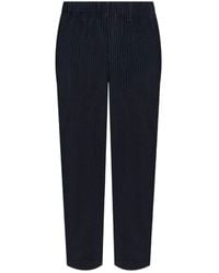 Homme Plissé Issey Miyake - Homme Plissé Issey Miyake Pleated Tapered Trousers - Lyst