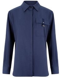 Herno - Chest-Pocket Long-Sleeve Shirt - Lyst