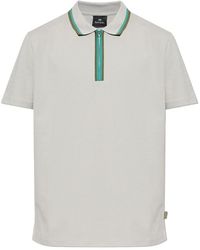 Paul Smith - Ps Paul Smith Zip Placket Polo Shirt - Lyst