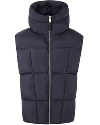 Thom Krom - Quilted Hooded Vest - Lyst