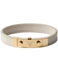 Prada - Logo Bracelet - Lyst