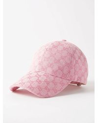 Gucci - Gg Cotton Canvas Baseball Hat - Lyst