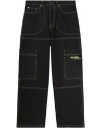 Off-White c/o Virgil Abloh - Irregular Cargo Jeans - Lyst
