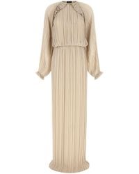 Fabiana Filippi - Pleated Long-Sleeve Dress - Lyst