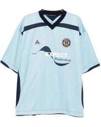 Martine Rose - V-Neck Football T-Shirt - Lyst