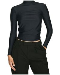 Balenciaga - Long-Sleeve Turtleneck Top - Lyst