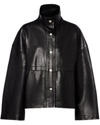 Nour Hammour - Park Leather Jacket - Lyst