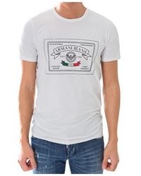 Armani Jeans - Logo Details T-Shirt - Lyst