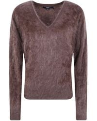Seventy - V-Neck Knitted Jumper - Lyst