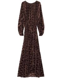 Lanvin - Round-Neck Dress - Lyst