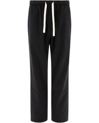 Palm Angels - Logo Embroidered Drawstring Pants - Lyst