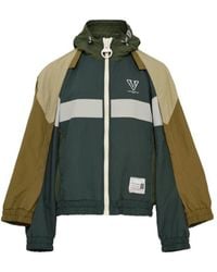 Maison Mihara Yasuhiro - Zip-Up Hooded Jacket - Lyst