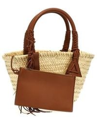 Alanui - Icon Palm Leaf Small Tote Bag - Lyst