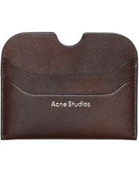 Acne Studios - Logo Printed Card Holder - Lyst