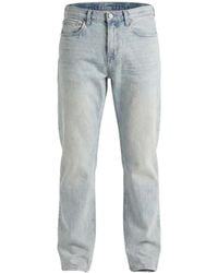 Gucci - Slim Fit Marbled-Wash Cotton Denim Pants - Lyst