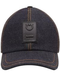 Ferragamo - Ferragamo Logo Patch Baseball Cap - Lyst