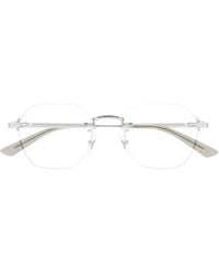 Montblanc - Eyewear Square Frame Glasses - Lyst
