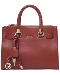 Liu Jo - Logo Lettering Small Satchel Bag - Lyst