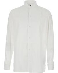 Tom Ford - Classic Fit Pleated Front Shirt - Lyst