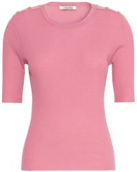Max Mara - 'S Riviera Ribbed Knitted Top - Lyst