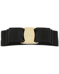 Ferragamo - Ferragamo Vara Bow Hair Clip - Lyst