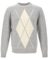 Eleventy - Geometric Knitwear - Lyst