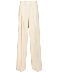 Dries Van Noten - Elasticated Waist Pleated Wide Pants - Lyst