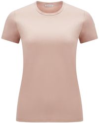 Moncler - Crewneck Short-Sleeved T-Shirt - Lyst