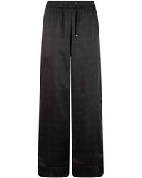 Herno - Wide-Leg Drawstring Trousers - Lyst