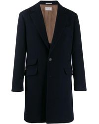 Brunello Cucinelli - Single-Breasted Long Sleeved Coat - Lyst