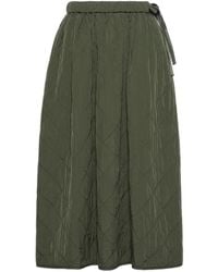 Weekend by Maxmara - Elastic-Waist Flared Skirt - Lyst