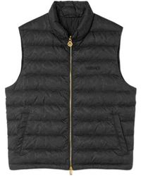 Versace - Stand Up Collar Down Vest - Lyst