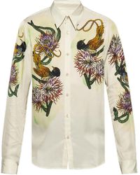 Dries Van Noten - Graphic-Printed Shirt - Lyst