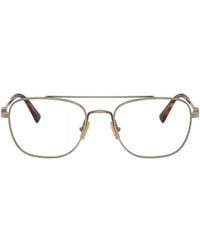 Miu Miu - Eyewear Square Frame Full Rim Glasses - Lyst
