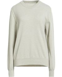 Maison Margiela - Solid Color Cashmere Knit Sweater - Lyst