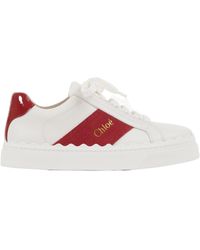 Chloé - Round Head Low-Cut Casual Shoes - Lyst