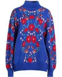 FARM Rio - Floral-Print Polo Neck - Lyst