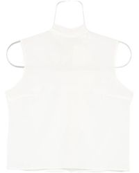 Mazzarelli - Sleeveless Mock-Neck Top - Lyst
