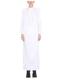 Raf Simons - Pleated Shirt Dress - Lyst